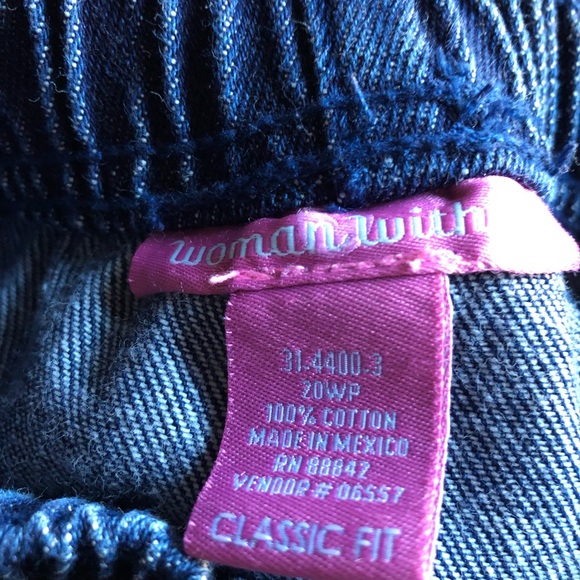 NWOT Woman Within Jeans 20W - Picture 2 of 3